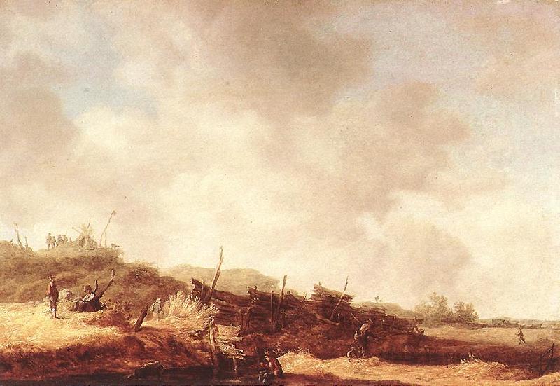 Jan van Goyen Landscape with Dunes France oil painting art